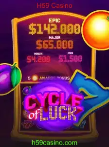 Conheça o Jogo CycleofLuck no H59 Casino